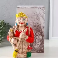 Копилка для денег &laquo;Баба Яга&raquo;, гипс, 24&times;15&times;13 см