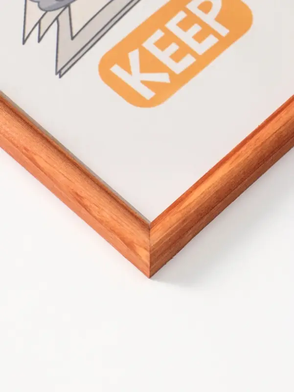 Фоторамка дерево 30х40 см, орех №1 (пластиковый экран)