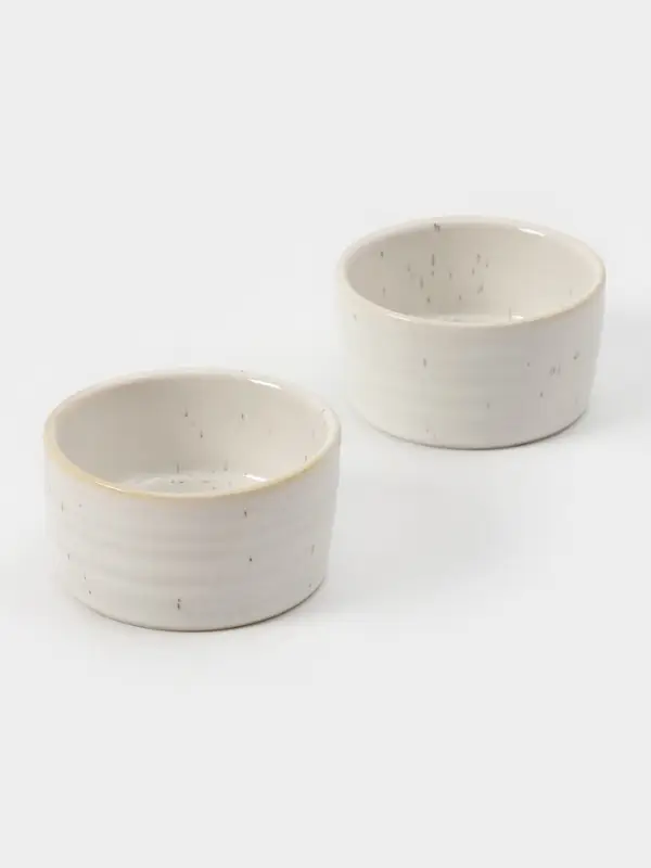 Набор соусников Набор соусников "Urban" 70мл, 6,7x3,5см, цвет белый с чёрным, 2 шт