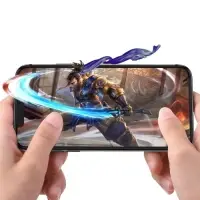Защитное стекло Borofone, для iPhone 13 mini, анти отпечатки, 0.33 мм, 9 H, черная рамка