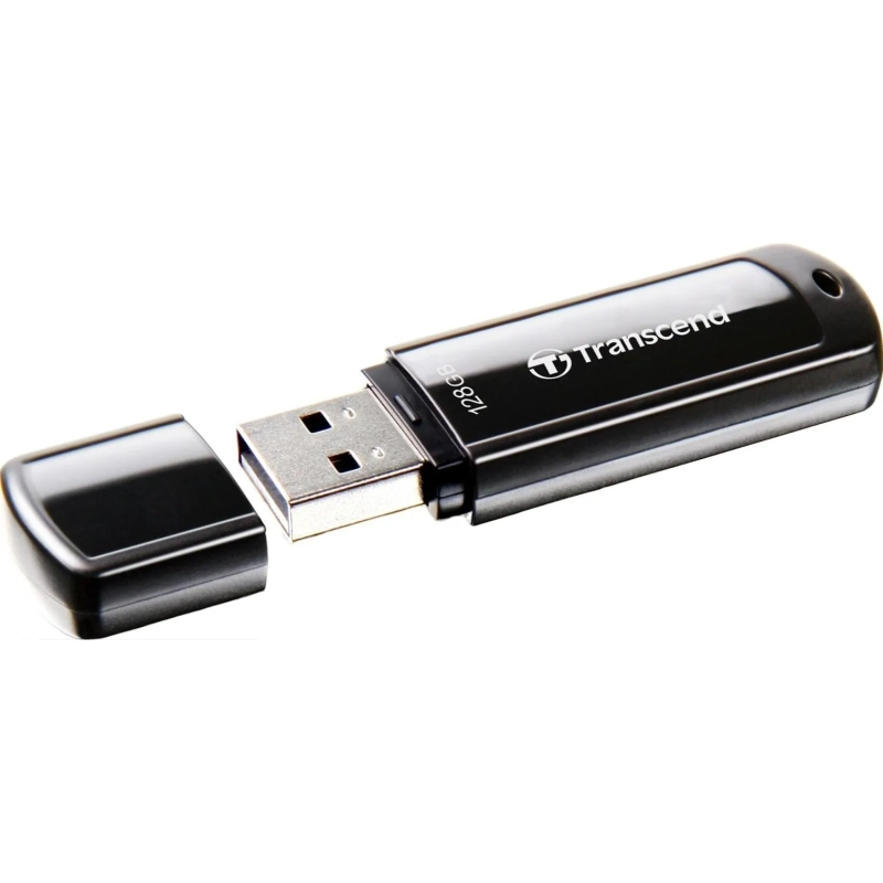 Флеш-память Transcend JetFlash 700, 128Gb, USB 3.1 G1, чер, TS128GJF700