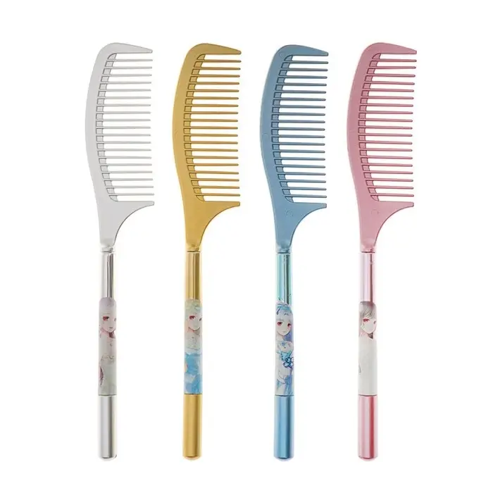 Ручка - прикол гелевая «Расчёска», МИКС Ручка - прикол гелевая «Расчёска», МИКС