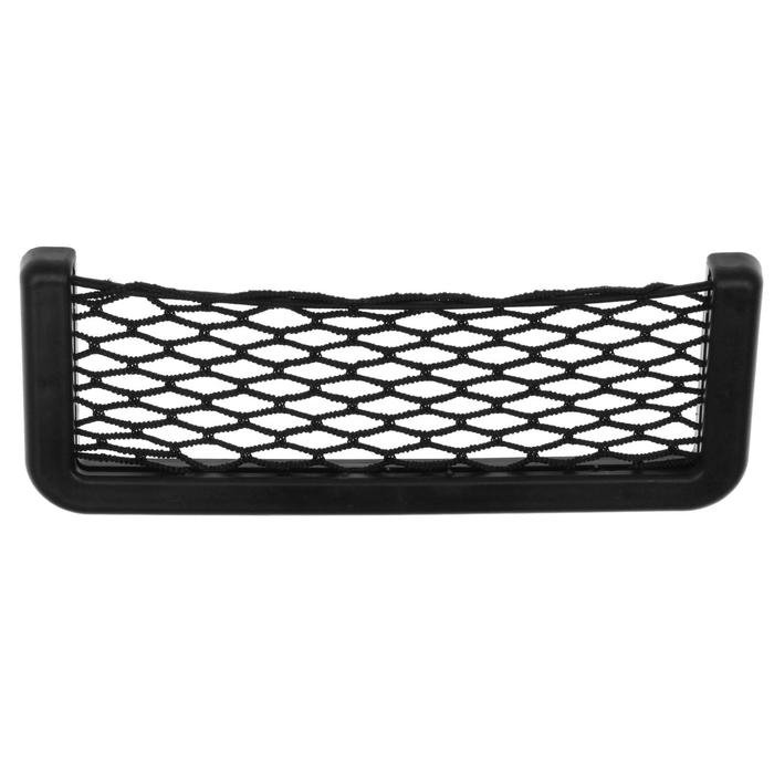 Карман-сетка под телефон TORSO, на клейкой ленте, 14,5 х 8 см, чёрный Карман-сетка под телефон TORSO, на клейкой ленте, 14,5 х 8 см, чёрный