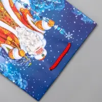 Пакет подарочный новогодний ламинированный, &laquo;Новогодний набор &raquo;, 18&times;10&times;22.3 см