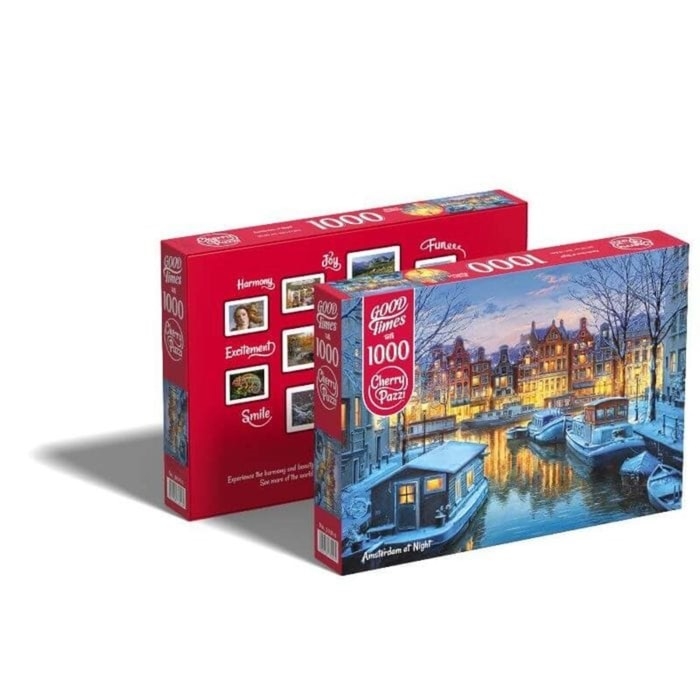 Пазл «Амстердам ночью», 1000 элементов Пазл «Амстердам ночью», 1000 элементов