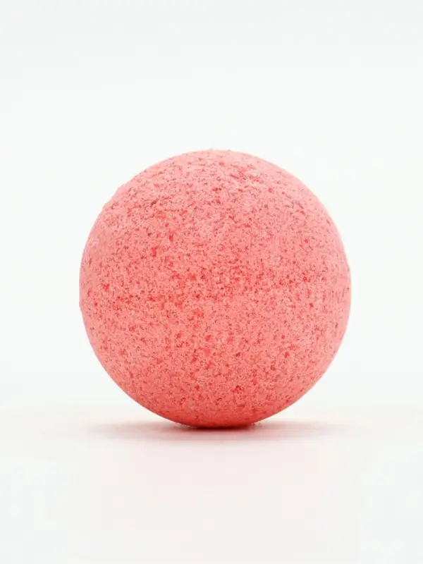 Бомбочка для ванны, 120 г, аромат клубника со сливками, PICO MICO