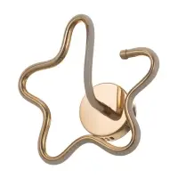 Бра настенное BayerLux Valentina, 14 Вт, LEd, 4000-6000К, золото, 25&times;25&times;13 см