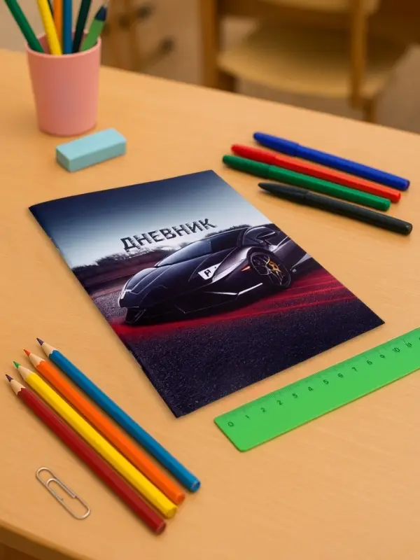 Дневник школьный для 1-11 классов, &laquo;Тачка в движении&raquo;, мягкая обложка, 40 листов