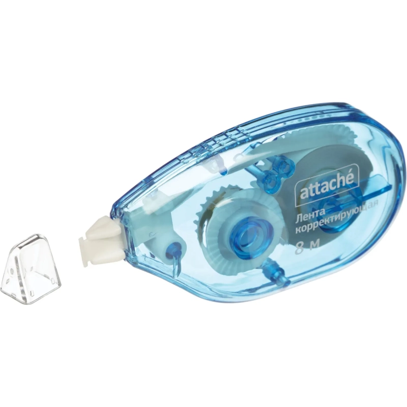Корректирующая лента Attache 5ммх8м, боковая подача цвет корпуса&nbsp;в ассорт