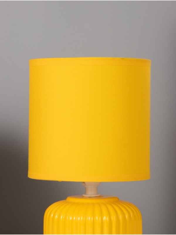 Лампа настольная Лампа настольная "Муза" 40Вт Е14 желтый 13х13х23см