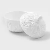 Сахарница с крышкой Альтернатива &laquo;Шарм&raquo;, 350 мл, пластик, белая