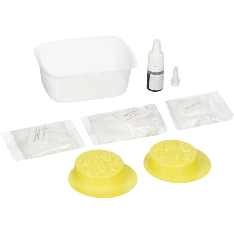 Набор для опытов Химические опыты. Шипучки&nbsp; Зелёные шипучки, Опи-007