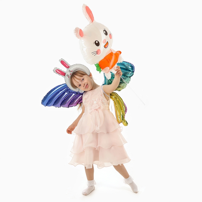 Набор фольгированных шаров &laquo;Карнавальный набор. Зайка&raquo;, 3 шт.