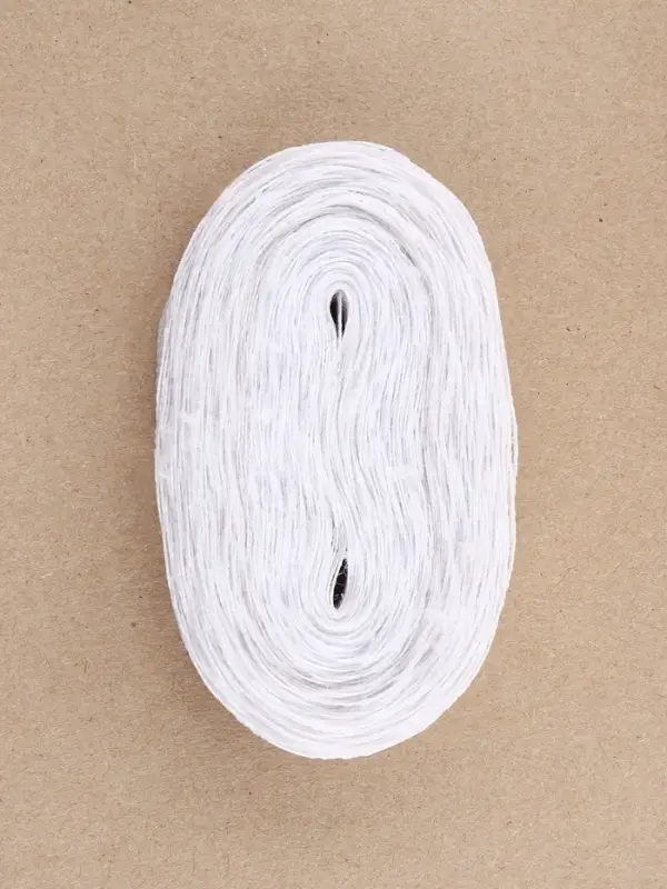 Кружево капроновое, 15 мм, 10&plusmn;1 м, белое №1