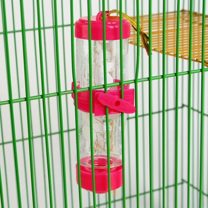 Поилка для грызунов «Мышки в сыре» 125 мл, 12.5х4.5 см, микс цветов Поилка для грызунов «Мышки в сыре» 125 мл, 12.5х4.5 см, микс цветов