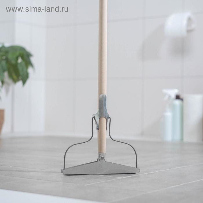 Тряпкодержатель, деревянная ручка, 19×2×122 см Тряпкодержатель, деревянная ручка, 19×2×122 см