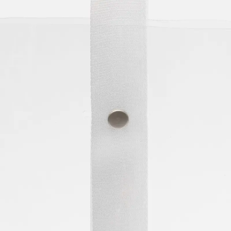 Шопер Clear Fest, ver.2, прозрачный с белыми ручками