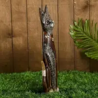 Сувенир «Кошка», 30 см, дерево