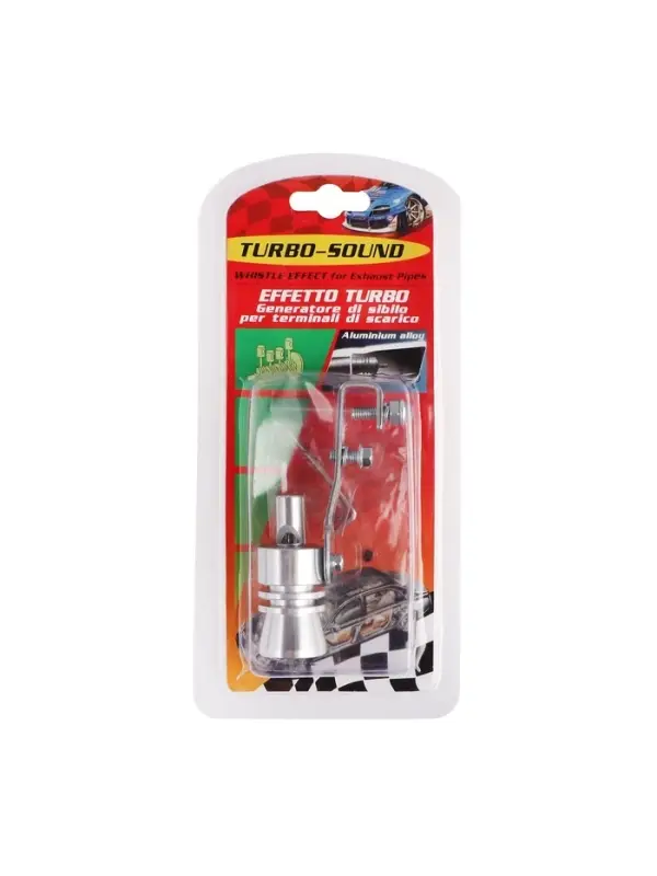 Свисток в глушитель, размер L, под диаметр трубы 44-55 мм, хром