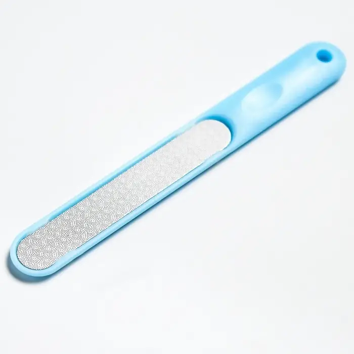 Детский маникюрный набор, 3 предмета: ножницы, пилка, книпсер, от 0 мес., голубой