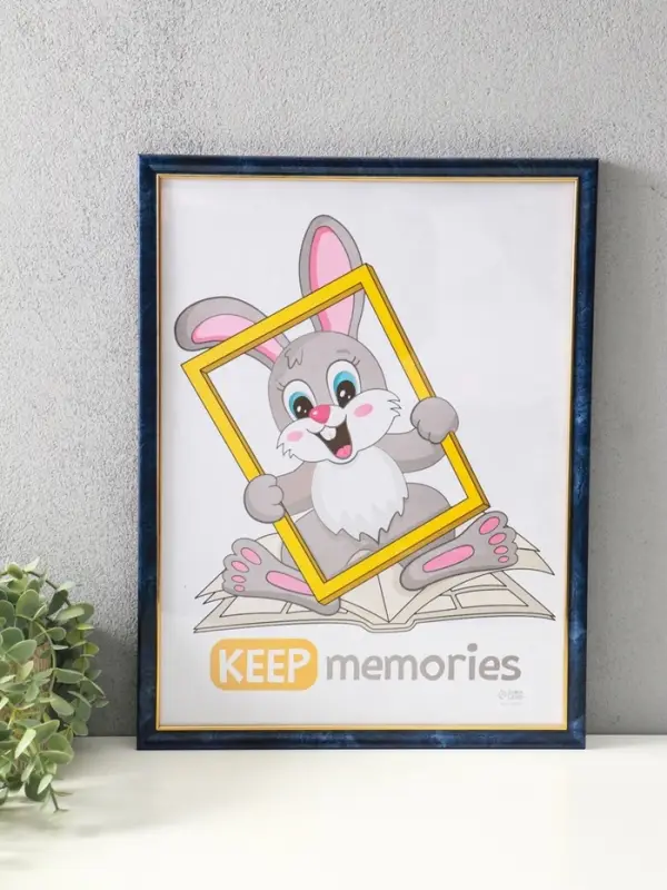 Фоторамка для фото 30&times;40 см см Keep memories &laquo;Офис&raquo;, пластик, бирюза, (пластиковый экран)