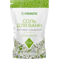 Соль для ванн магниево-сульфатная с маслом эвкалипта, 1000 гр