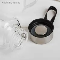 Бутылка для воды стекло, 400 мл