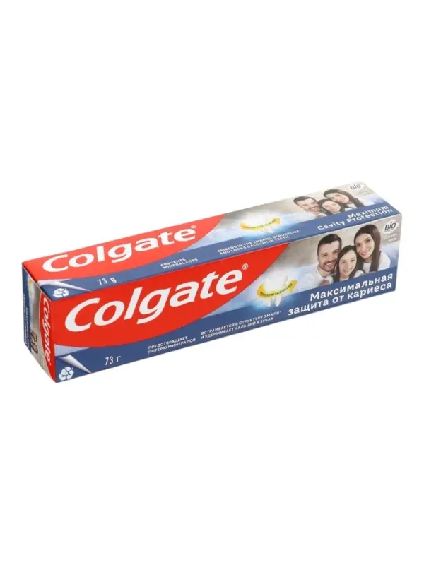 Зубная паста Colgate &laquo;Максимальная защита от кариеса&raquo;, свежая мята, 73 мл