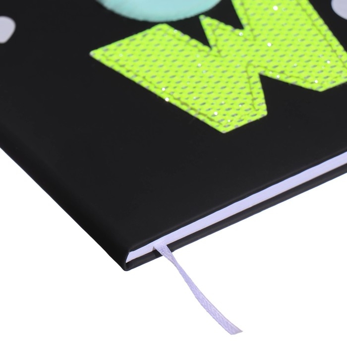 Дневник универсальный для 1-11 класса WOW, твёрдая обложка, искусственная кожа, тиснение фольгой, ляссе, 80 г/м2