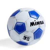 Футбольный мяч MINSA Classic, машинная сшивка, 32 панели, р. 5, TPU
