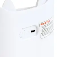 Увлажнитель воздуха HM-3, ультразвуковой, 3.3 л, мультиподсветка, USB, белый