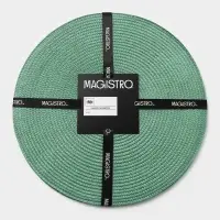 Салфетки сервировочные на стол Magistro &laquo;Лофт&raquo;, 4 шт., d=38 см, зелёные