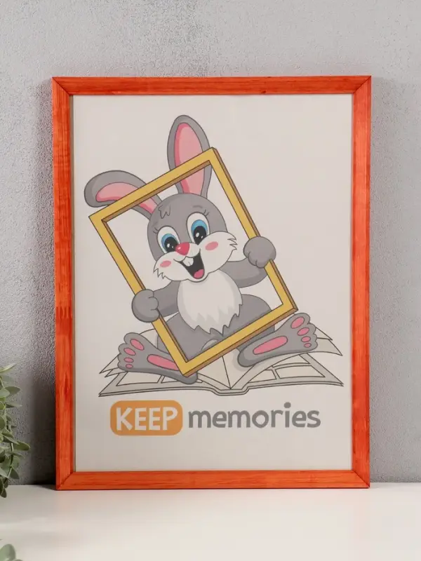 Фоторамка дерево 30х40 см, махагон №2 (пластиковый экран) Фоторамка дерево 30х40 см, махагон №2 (пластиковый экран)