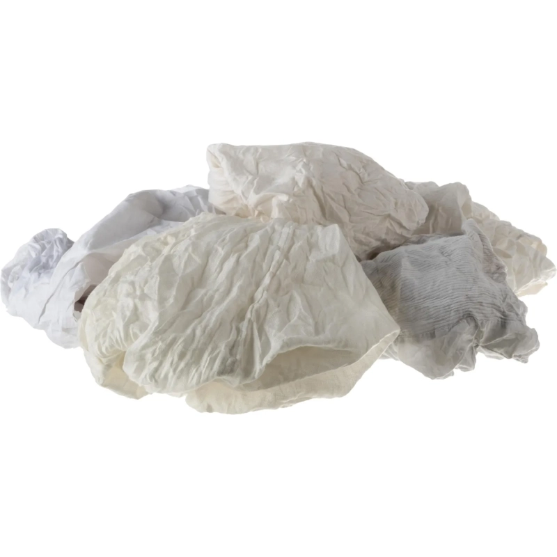 Ветошь коттон белый Выбор Есть, 10кг