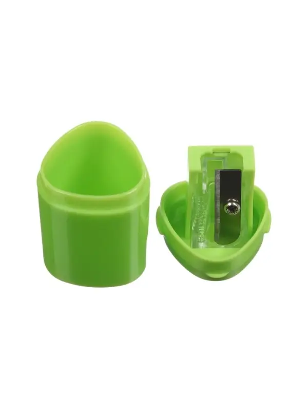 Точилка ErichKrause ClickUp Mini Reef, 1 отверстие, с контейнером, МИКС