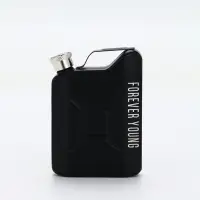 Фляга чёрная Forever young, 120 мл Фляга чёрная Forever young, 120 мл