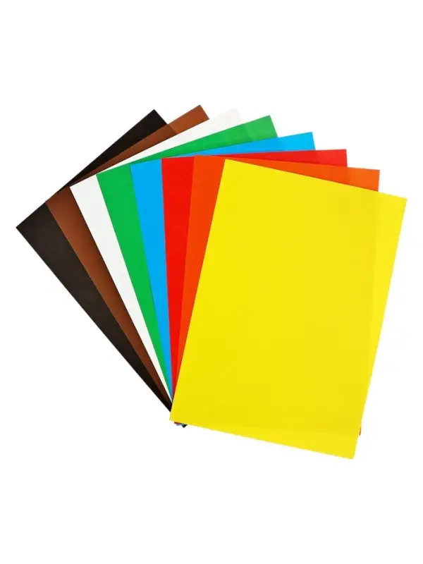 Картон цветной &laquo;ЗХК. Цветик&raquo;, А4, 16 листов, 8 цветов, немелованный, МИКС