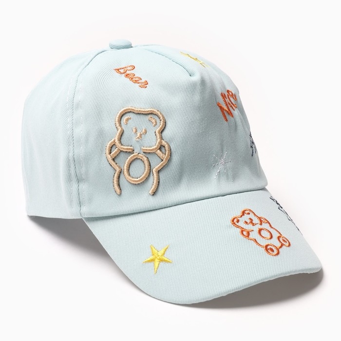 Кепка детская MINAKU цвет зелёный, размер 48-50 Кепка детская MINAKU цвет зелёный, размер 48-50