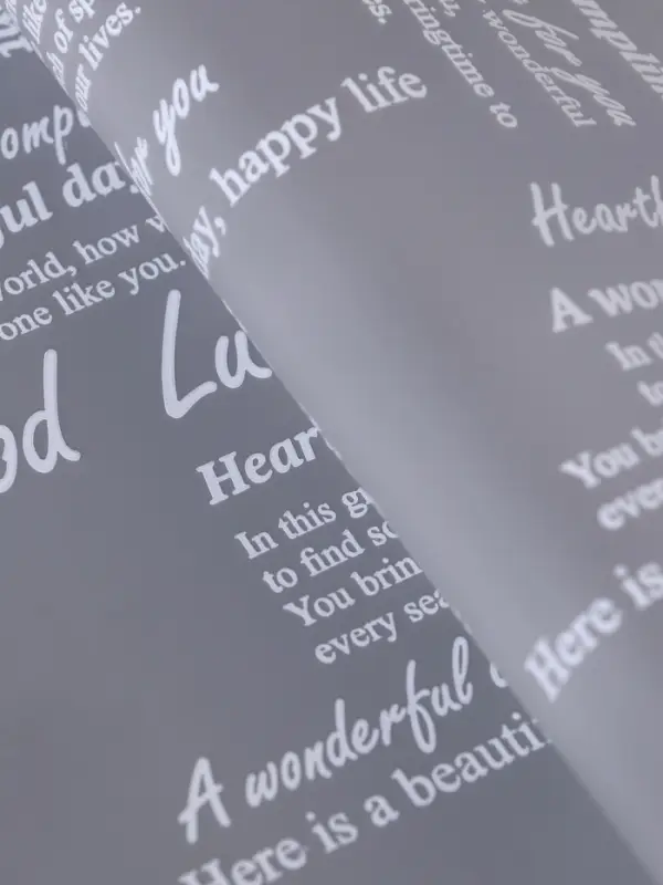 Пленка для цветов, матовая,&laquo;Комплимент&raquo; белый, 0.6&times;10 м