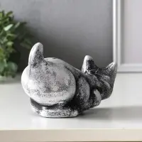 Копилка "Кот Василий" 11,5х18х9 см, белый Копилка "Кот Василий" 11,5х18х9 см, белый