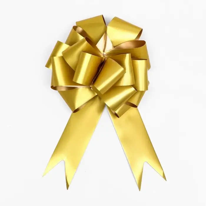 Бант - шар №4.5 «Классика», золотой Бант - шар №4.5 «Классика», золотой