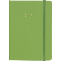 Ежедневник недатированный зеленый, А5 136 л., Dairy, ATTACHE
