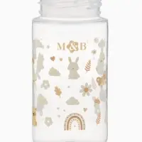 Бутылочка для кормления M&B, ШГ &Oslash;50 мм, +3мес., 260 мл.