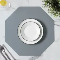 Салфетка сервировочная на стол &laquo;Тэм&raquo;, 38&times;38 см, голубая