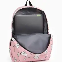 Рюкзак школьный &laquo;Мишки&raquo; для девочки, с пеналом, 3 кармана, 28&times;12&times;43 см, розовый