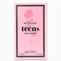 Парфюмерная вода женская Milestone TEENS PINK FLOWER, 100 мл (мотив VictSecTearsSugarFleur)