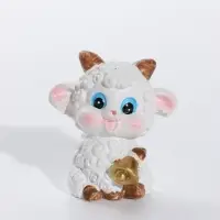 Фигурка полистоун &laquo;Бараш - кудряш с колокольчиком&raquo;, 3&times;2.5&times;4 см, МИКС