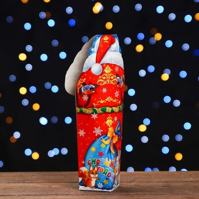 Подарочная коробка «Дед Мороз», упаковка, 24×5×5 см Подарочная коробка «Дед Мороз», упаковка, 24×5×5 см