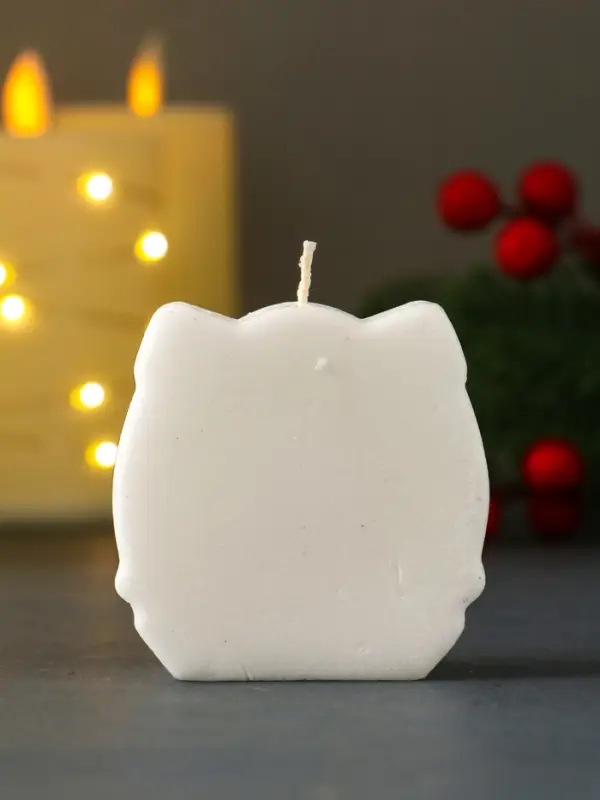 Свеча новогодняя "Подкова. Счастья" 6х2,8х6 см