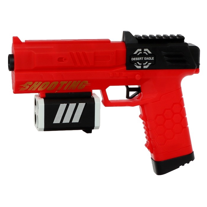 Пистолет «Гекко», стреляет мягкими пулями, МИКС